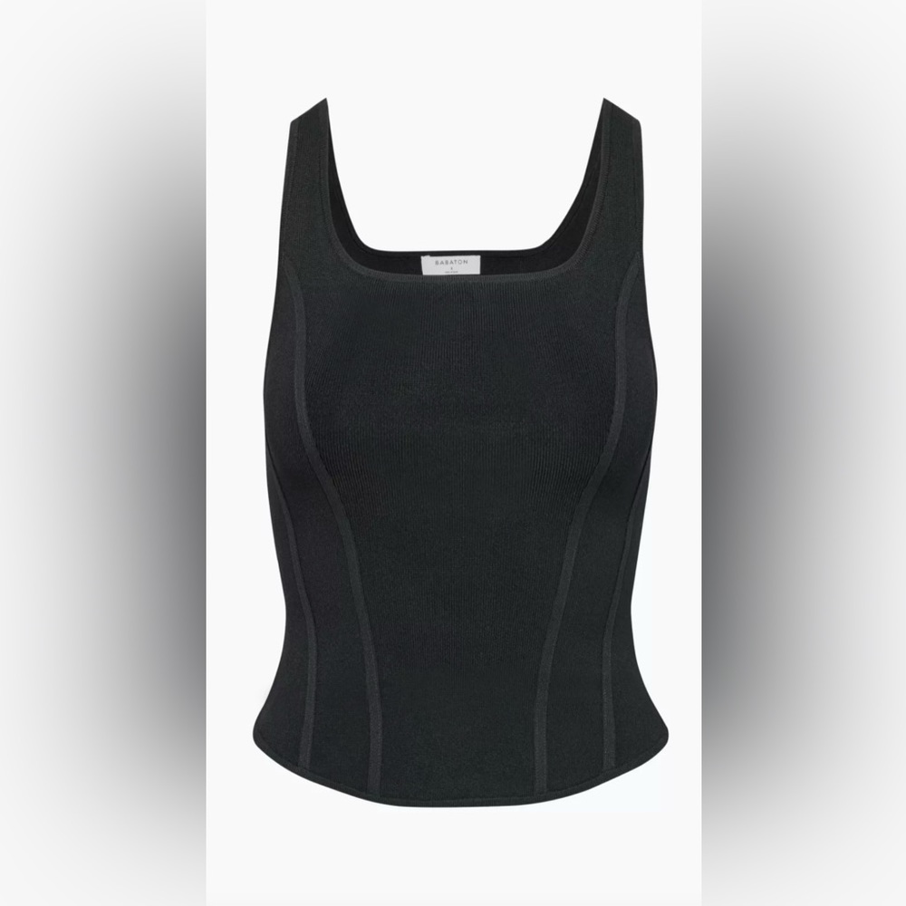 Aritzia - Babaton Sculpt Knit Bustier Waist Tank - Small - NWT